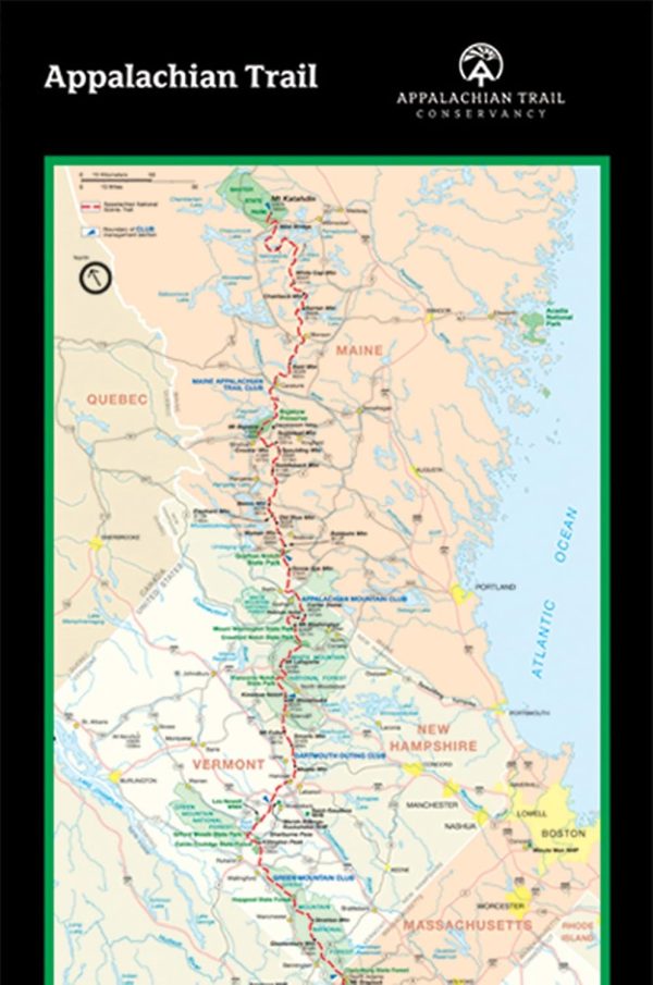 Appalachian Trail Strip-Map Poster - Image 2