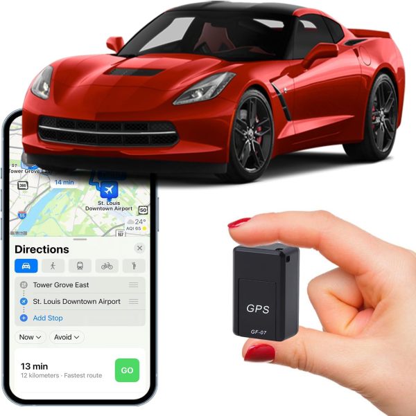 GPS Tracker for Vehicles,Car GPS Tracker Portable Real Time Magnetic GPS Tracking Device, Full Global Coverage Location GPS Tracker for Kids,Trucks/Person/Dogs.No Subscription Required/No Monthly Fee